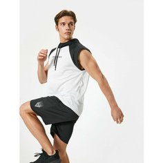 Майка спортивная KOTON, размер M, белый