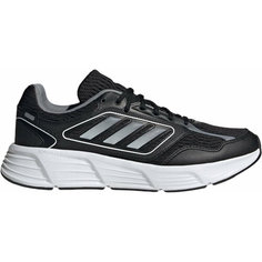 Кроссовки adidas Galaxy Star, полнота F (EU)/ на среднюю стопу, размер 7,5 UK, чёрный, серый