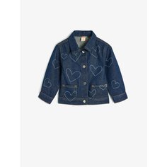 Пиджак KOTON, размер 18-24, синий