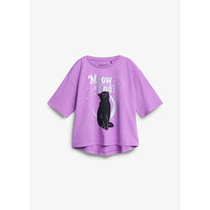 Футболка Funday VTG77JF16, размер 134-140, лавандовый