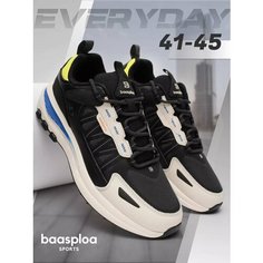 Кроссовки BAASPLOA, размер 41, серо-черный