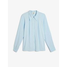 Рубашка KOTON, размер 44, синий