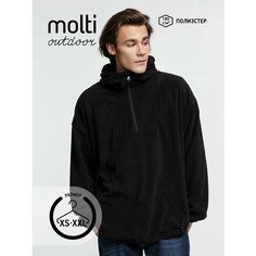Худи molti, размер XS/S, , черный