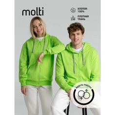 Худи molti, размер XXL, , зеленый