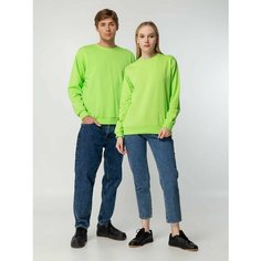 Свитшот molti, размер L, , зеленый