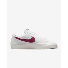 Кеды NIKE Court Legacy Next Nature, размер 7 US, summit white/sail/pearl pink/rosewood