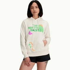 Худи The North Face, размер L (46-48), , белый