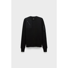 Толстовка thom/krom sweatshirt m s 173, размер 52, , чёрный