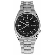 Наручные часы SEIKO SEIKO 5, серебристый/черный