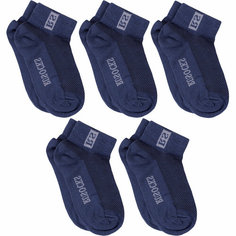 Носки RuSocks Базовая коллекция, 5 пар, размер 24, , синий