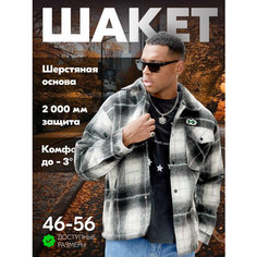 Куртка-рубашка MTFORCE, размер 56, dark gray