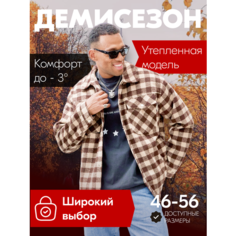 Куртка-рубашка MTFORCE, размер 54, brown