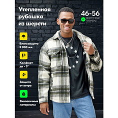 Куртка-рубашка MTFORCE, размер 56, Khaki