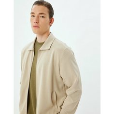 Кардиган KOTON, размер XL, , бежевый