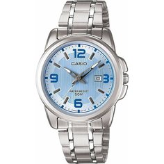Наручные часы CASIO, голубой