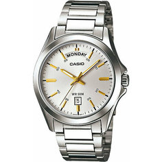 Наручные часы CASIO, серебристый