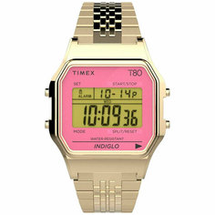 Наручные часы TIMEX T80, золотистый