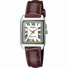 Наручные часы CASIO, коричневый/серебряный/белый