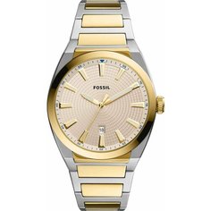 Наручные часы FOSSIL, серебряный/золотой