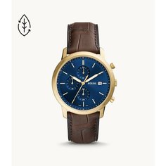 Наручные часы FOSSIL, синий