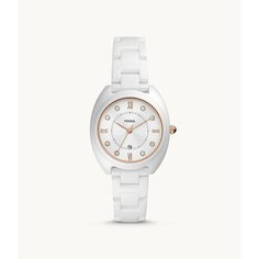 Наручные часы FOSSIL, белый/золотой
