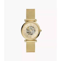 Наручные часы FOSSIL, золотистый