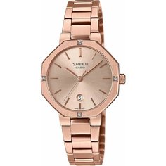 Наручные часы CASIO, розовое золото