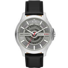 Наручные часы Armani Exchange Hampton, серебристый