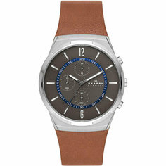 Наручные часы SKAGEN, коричневый