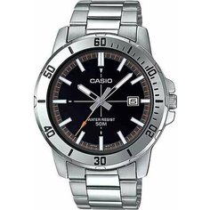 Наручные часы CASIO, черный/серебристый