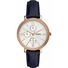 Наручные часы FOSSIL, золотой/синий