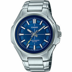 Наручные часы CASIO, серебристый/синий