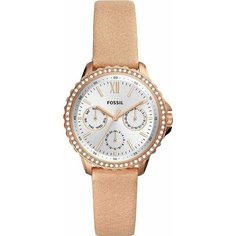 Наручные часы FOSSIL, сталь с розовым