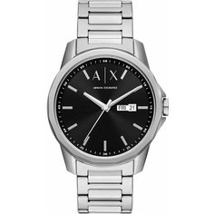 Наручные часы Armani Exchange Banks, серебристый