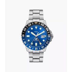 Наручные часы FOSSIL, серебристый