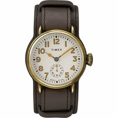 Наручные часы TIMEX, коричневый