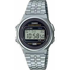 Наручные часы CASIO, серебристый/черный