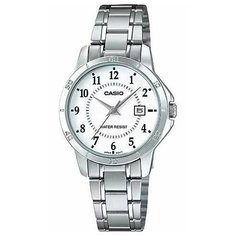 Наручные часы CASIO, стальной/белый