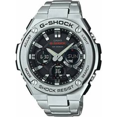 Наручные часы CASIO, черный/серебристый