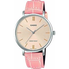 Наручные часы CASIO, серебристый/розовый