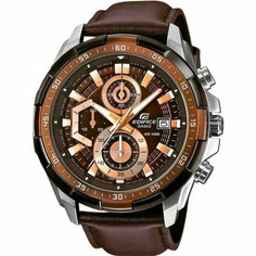Наручные часы CASIO Edifice, коричневый