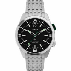 Наручные часы TIMEX, черный/серебряный
