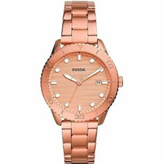 Наручные часы FOSSIL, розовое золото