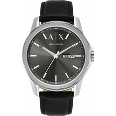 Наручные часы Armani Exchange Banks, серебристый