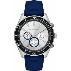 Наручные часы Armani Exchange, серебристый/синий