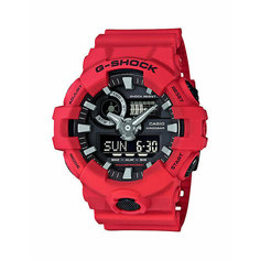 Наручные часы CASIO G-Shock, красный/черный