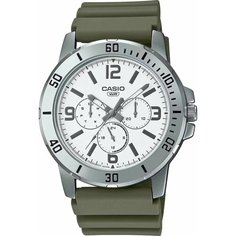 Наручные часы CASIO, серебристый/бежевый