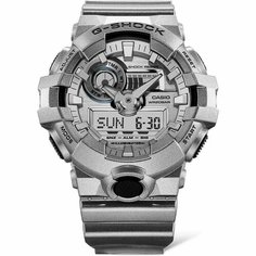Наручные часы CASIO G-Shock, серебряный