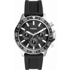 Наручные часы FOSSIL, черный, серебряный