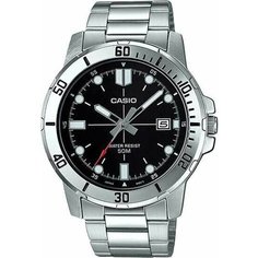 Наручные часы CASIO, серебристый/черный